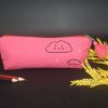 túi vải handmade hình đám mây màu hồng 1