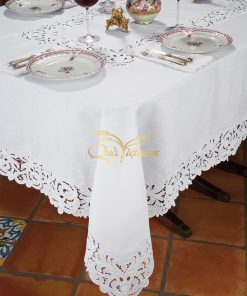 khăn trải bàn thêu tay thiết kế Florence 1